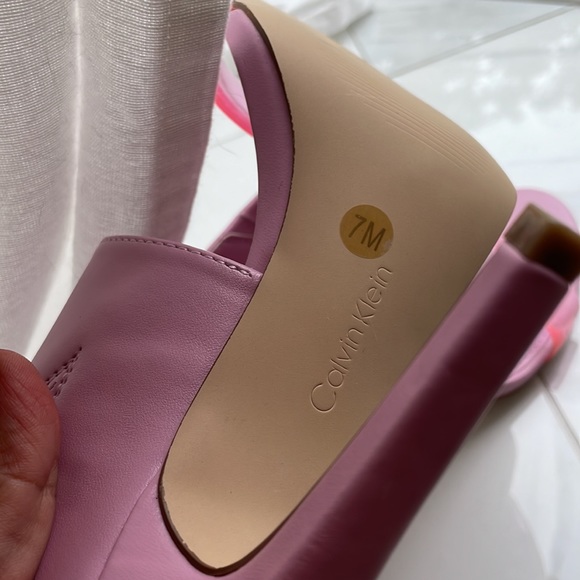 Calvin Klein Women's Shayna Color: Pink Orchid Size 7M. - Picture 10 of 11